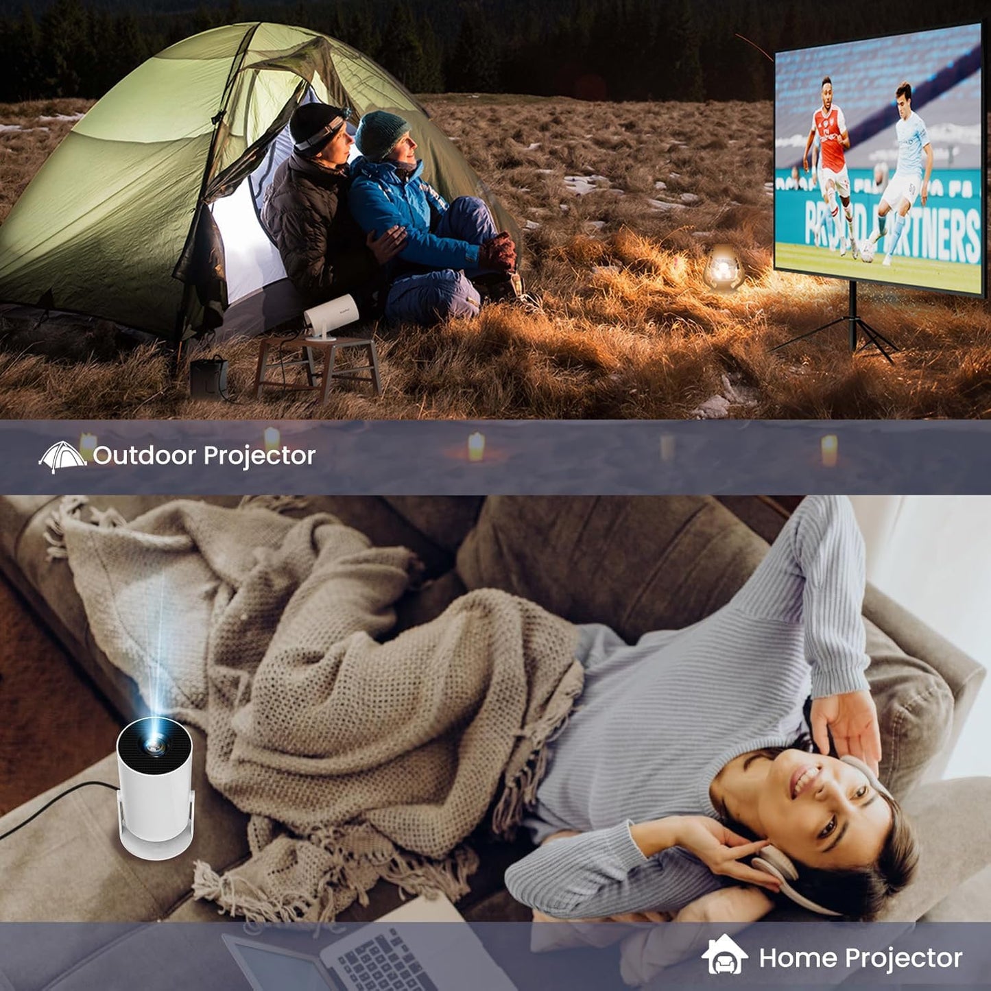 Infinity Cube™ 4k Mini Portable Projector